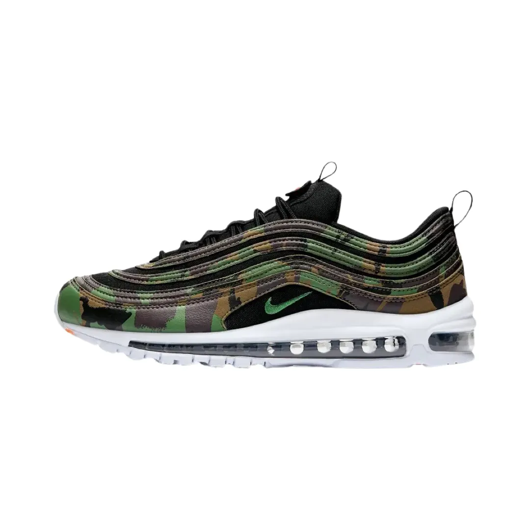 Air Max 97 Premium QS 'Country Camo UK' Raw Umber Fortress Green Black Nike Air Max style
