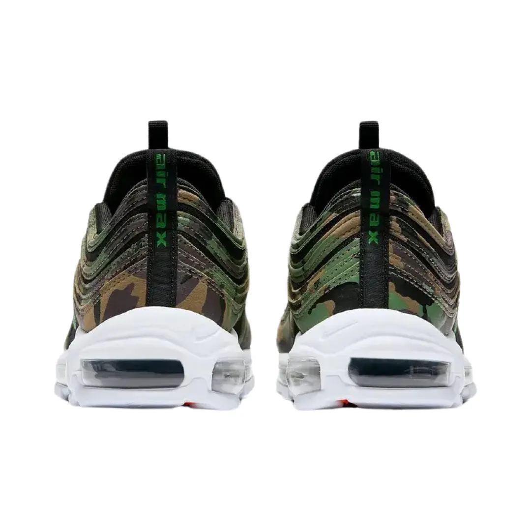 Air Max 97 Premium QS 'Country Camo UK' Raw Umber Fortress Green Black Pro Swing Golf Shoes