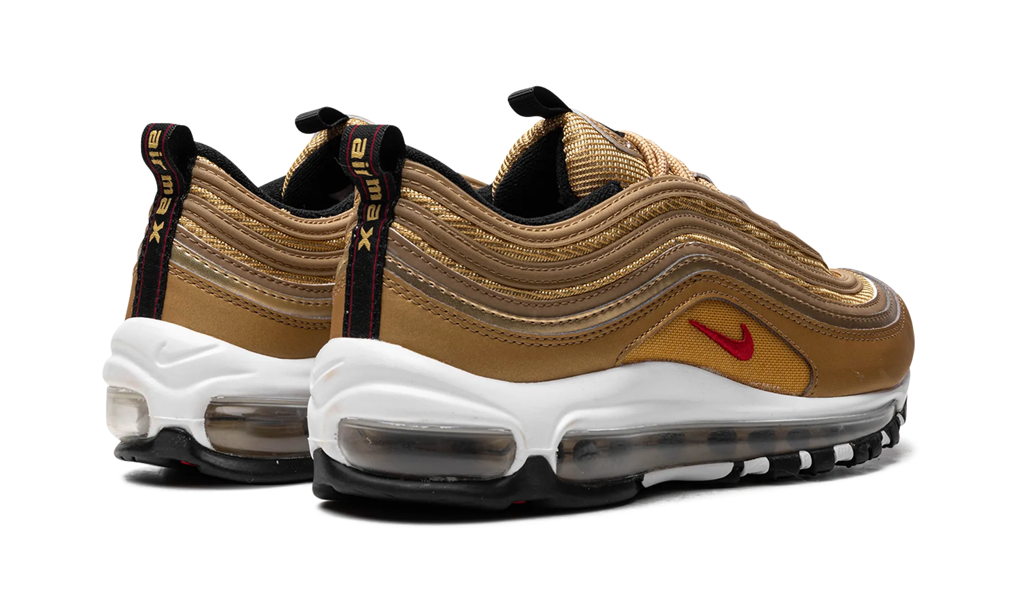 Air Max 97 QS (GS) "Metallic Gold" nike grade school kids sneakers