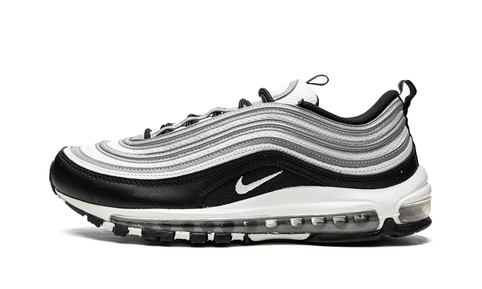 Air Max 97 "White / Black / Silver" Nike Mens styles