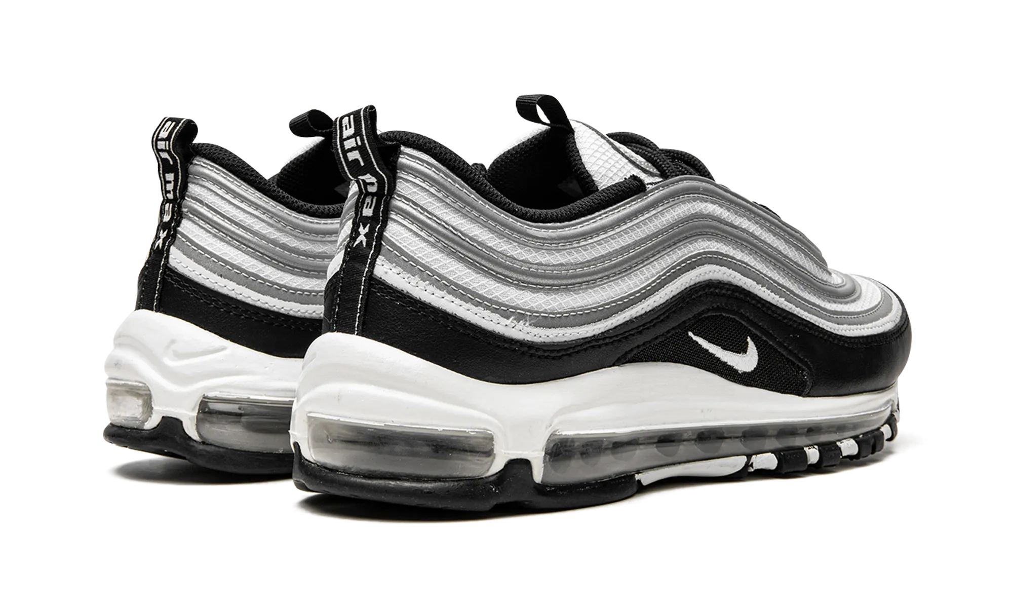Air Max 97 "White / Black / Silver" nike everyday mens shoes