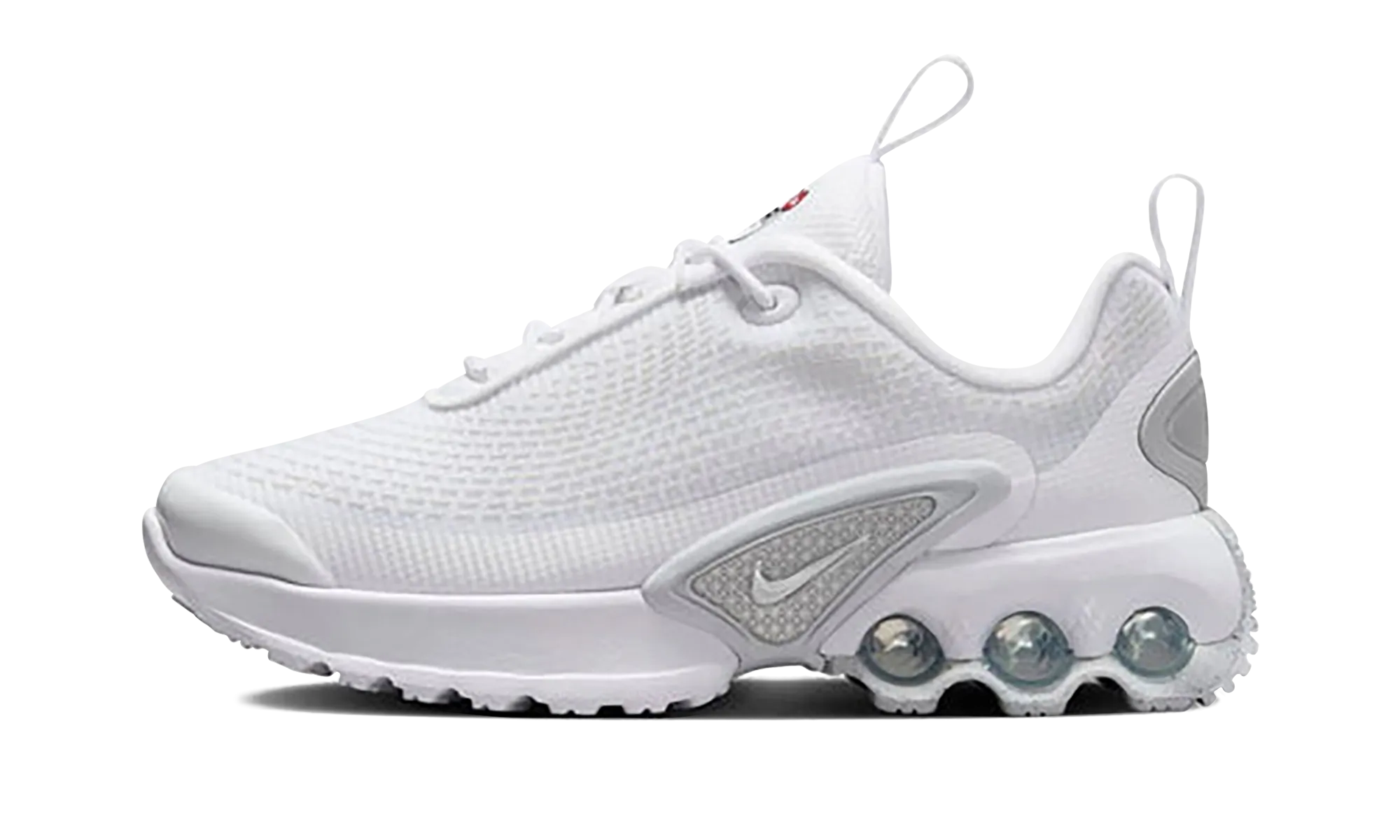 Air Max Dn GS "White Metallic Silver" Nike Grade School styles