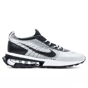 Air Max Flyknit Racer - Pure Platinum/Black/White Nike signature design with comfort fit