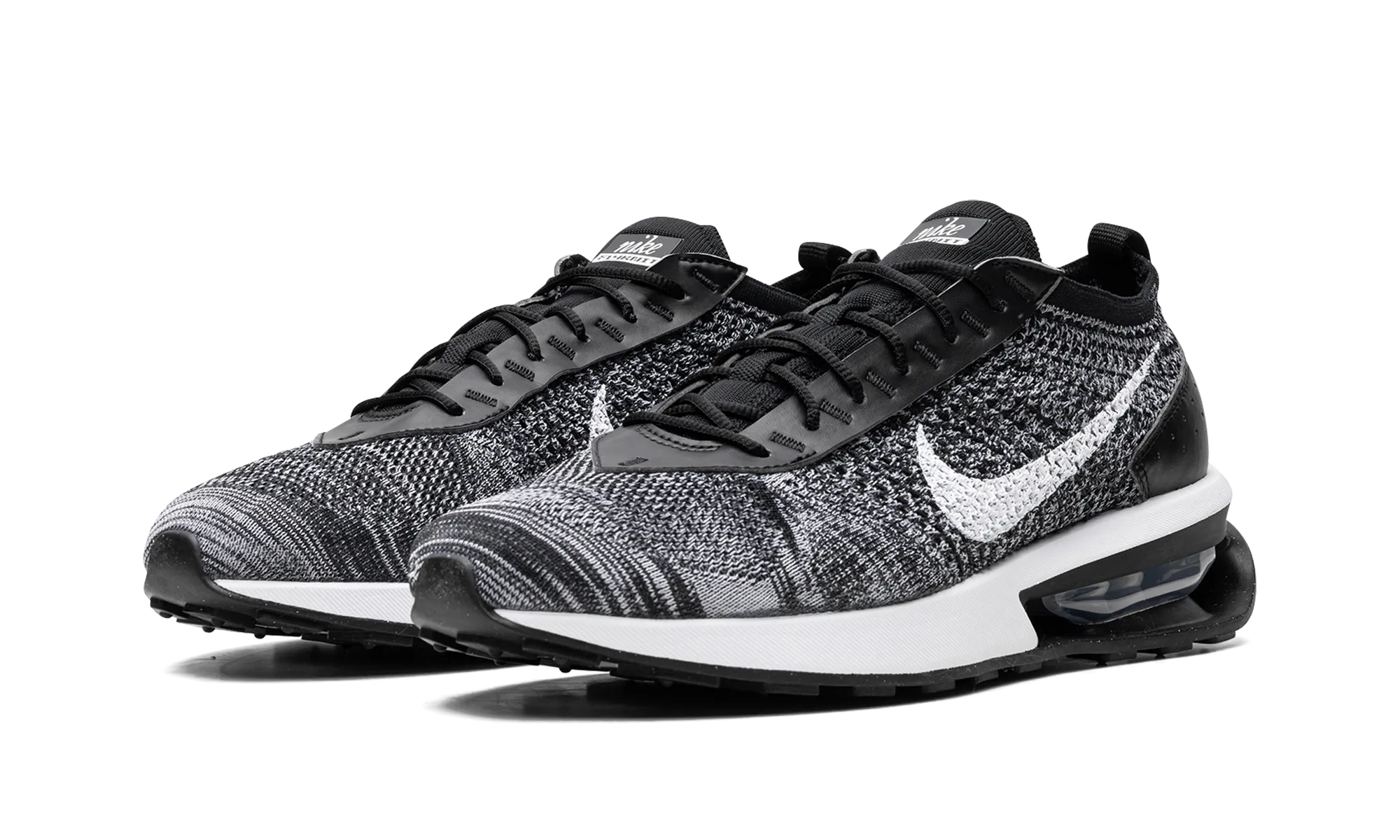 AIR MAX FLYKNIT RACER WMNS "Black White" nike womens mesh trainers