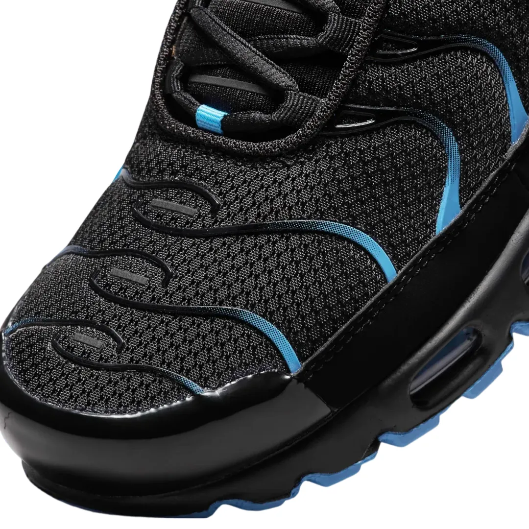 Air Max Plus Black University Blue Black Pro Swing Golf Shoes