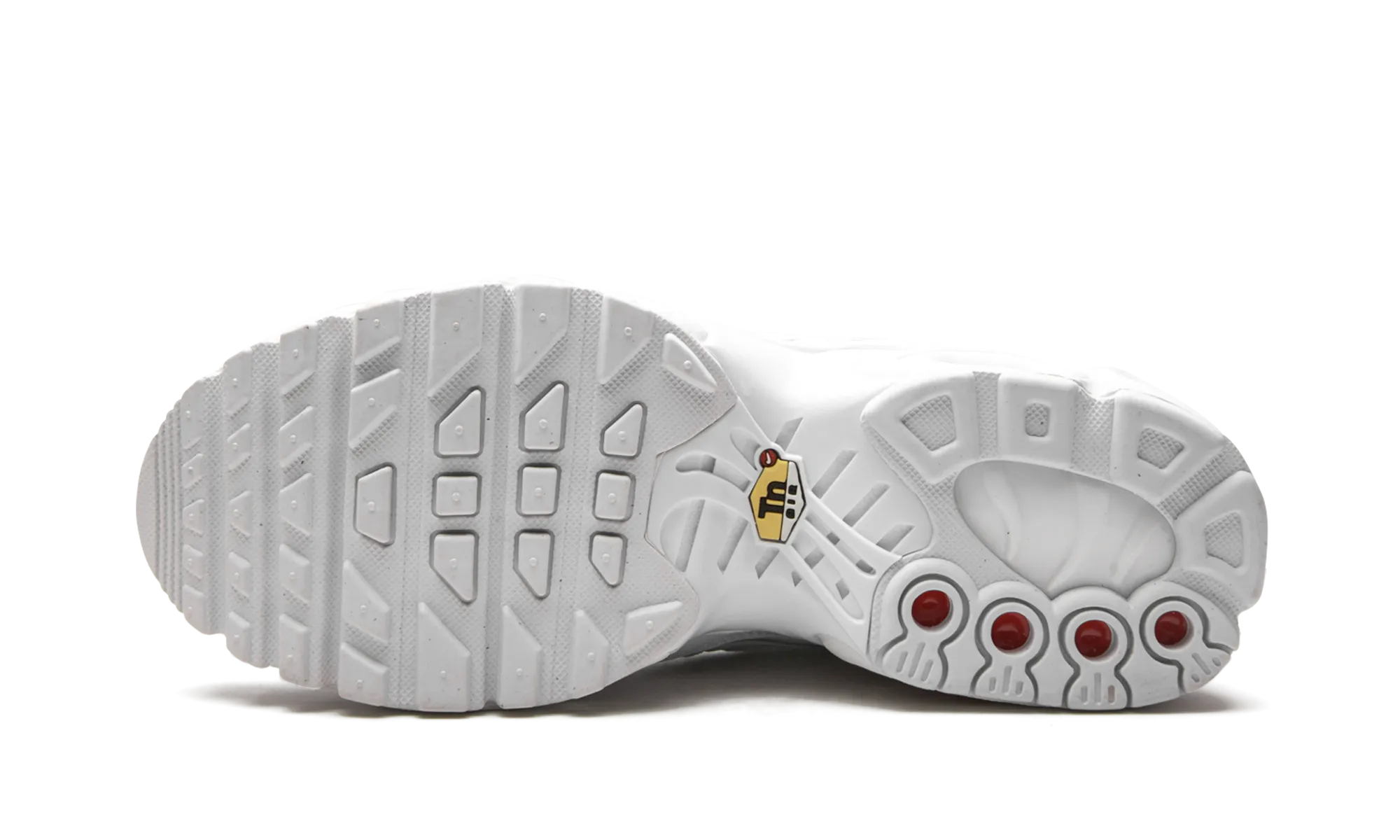 Air Max Plus GS "Triple White" nike grade school kids sneakers