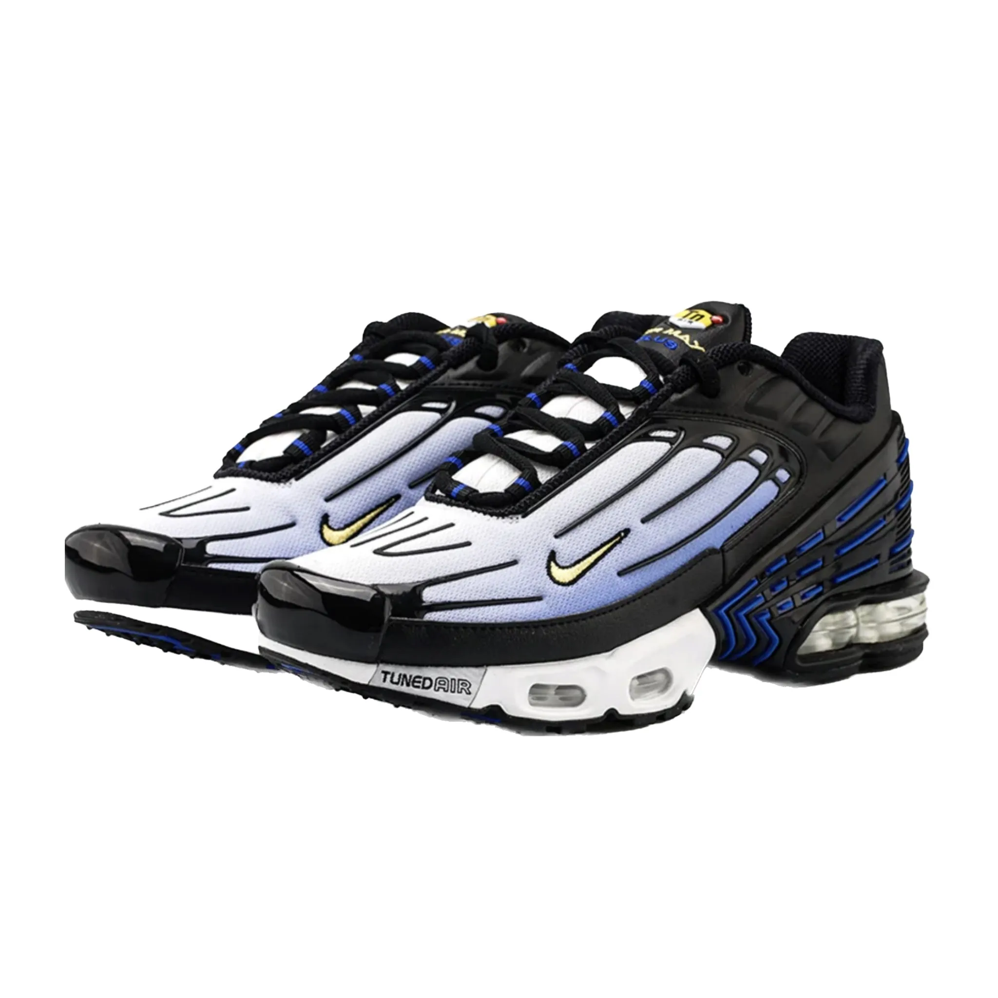 Air Max Plus III Hyper Blue Dynamic Yellow Black Pro Swing Golf Shoes