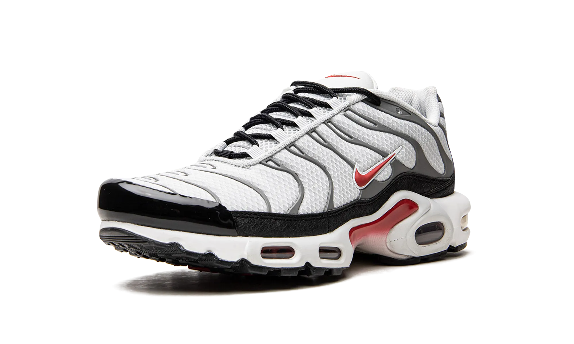Air Max Plus "Photon Dust / Varsity Red" nike mens sport sneakers