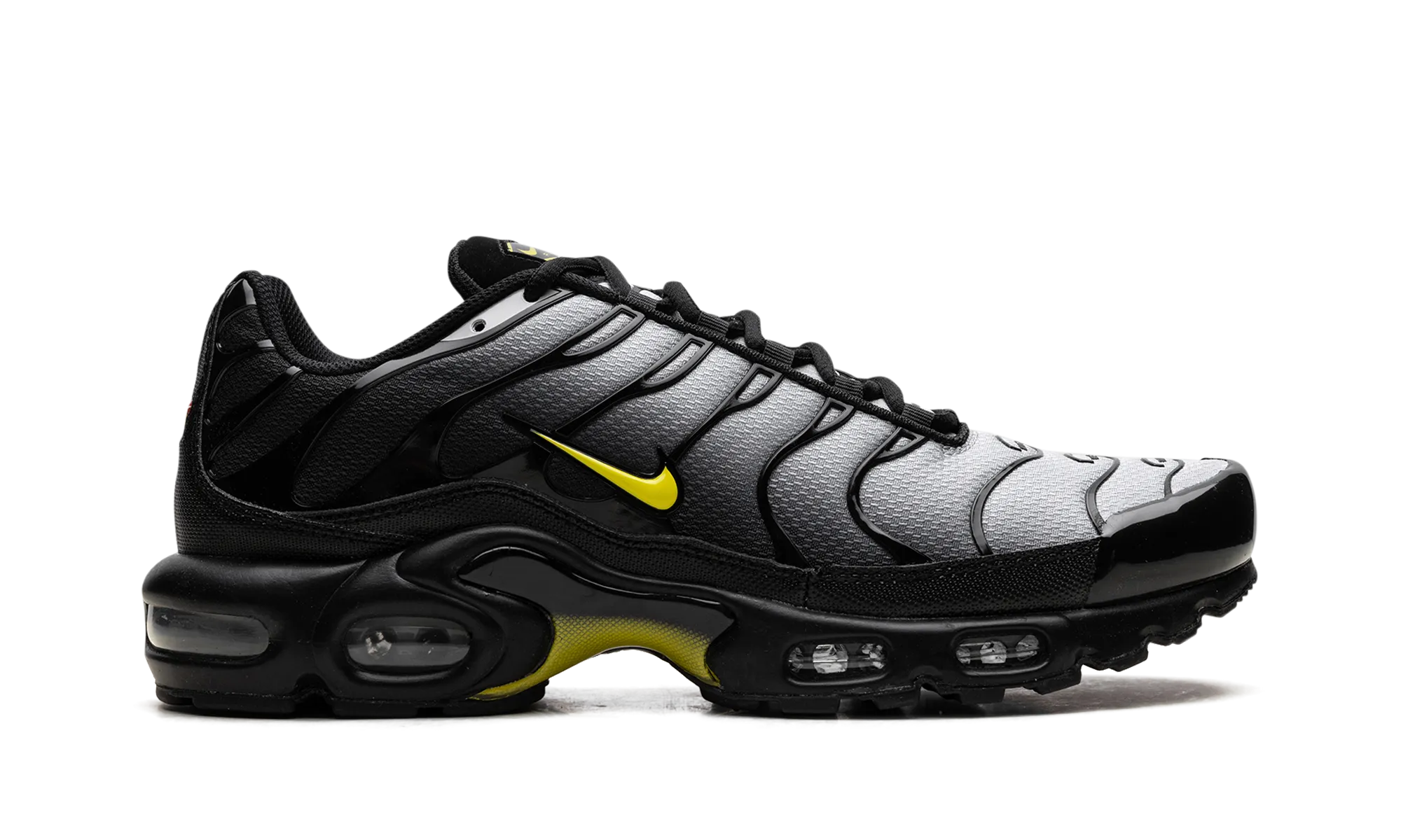 Air Max Plus "Wolf Grey Opti Yellow" nike mens sport sneakers