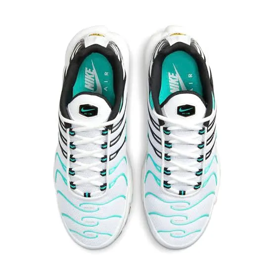 Air Max Plus White Tiffany Teal Black Pro Swing Golf Shoes