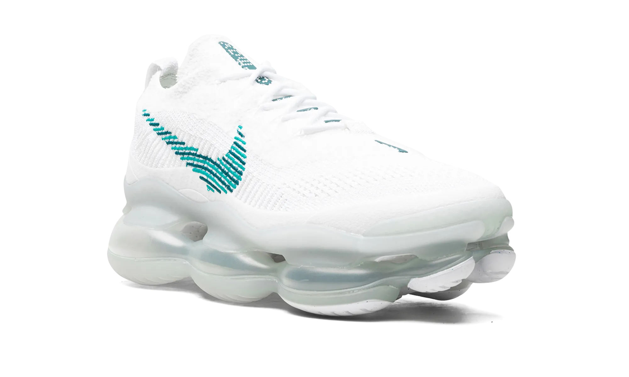 Air Max Scorpion Flyknit "White Geode Teal" nike breathable mens trainers