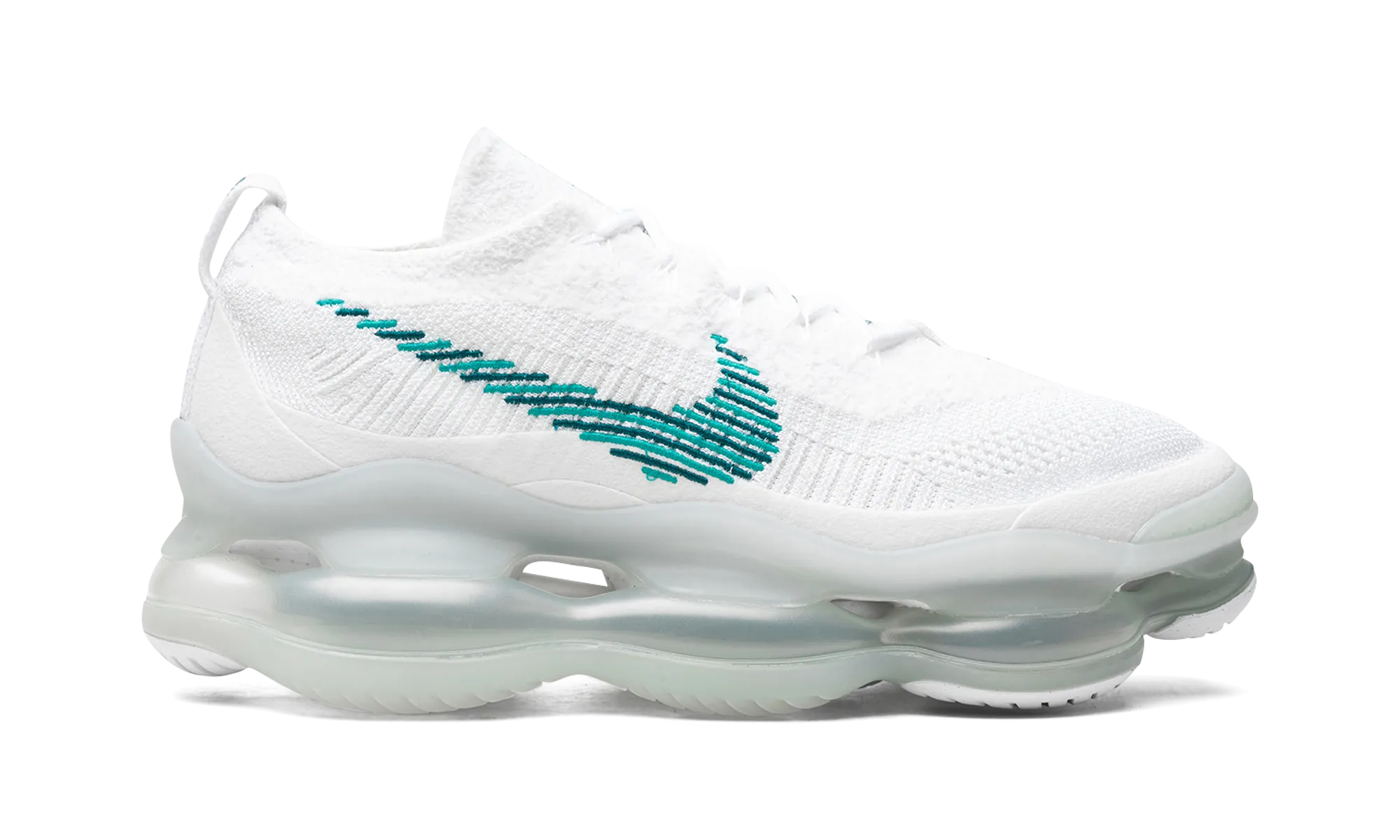 Air Max Scorpion Flyknit "White Geode Teal" nike breathable mens trainers