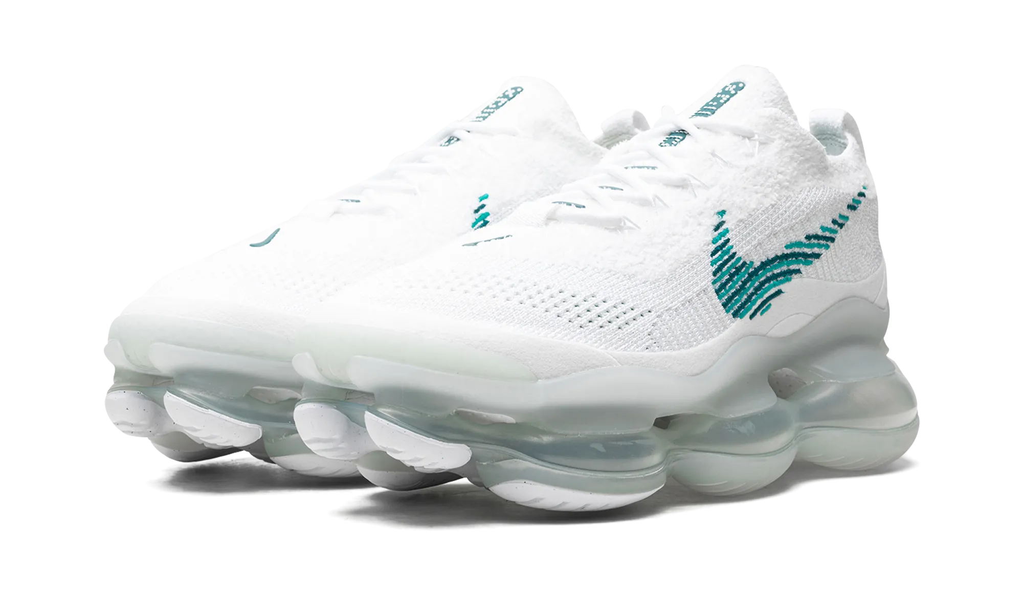 Air Max Scorpion Flyknit "White Geode Teal" nike breathable mens trainers