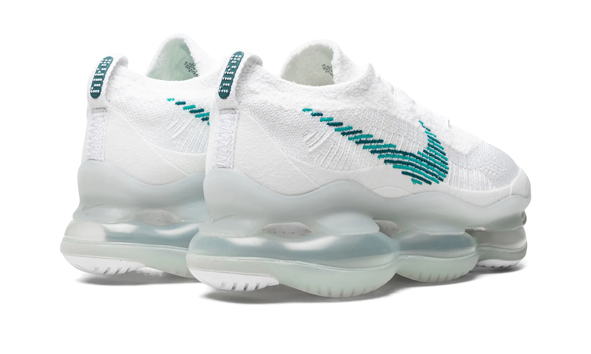 Air Max Scorpion Flyknit "White Geode Teal" nike breathable mens trainers