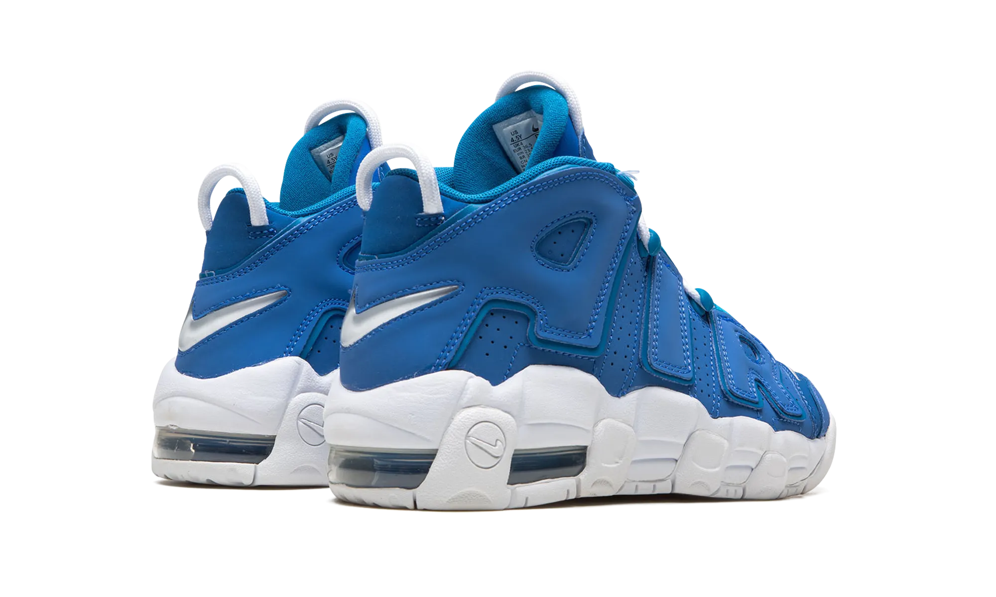 Air More Uptempo GS "Blue / White" nike grade school kids sneakers