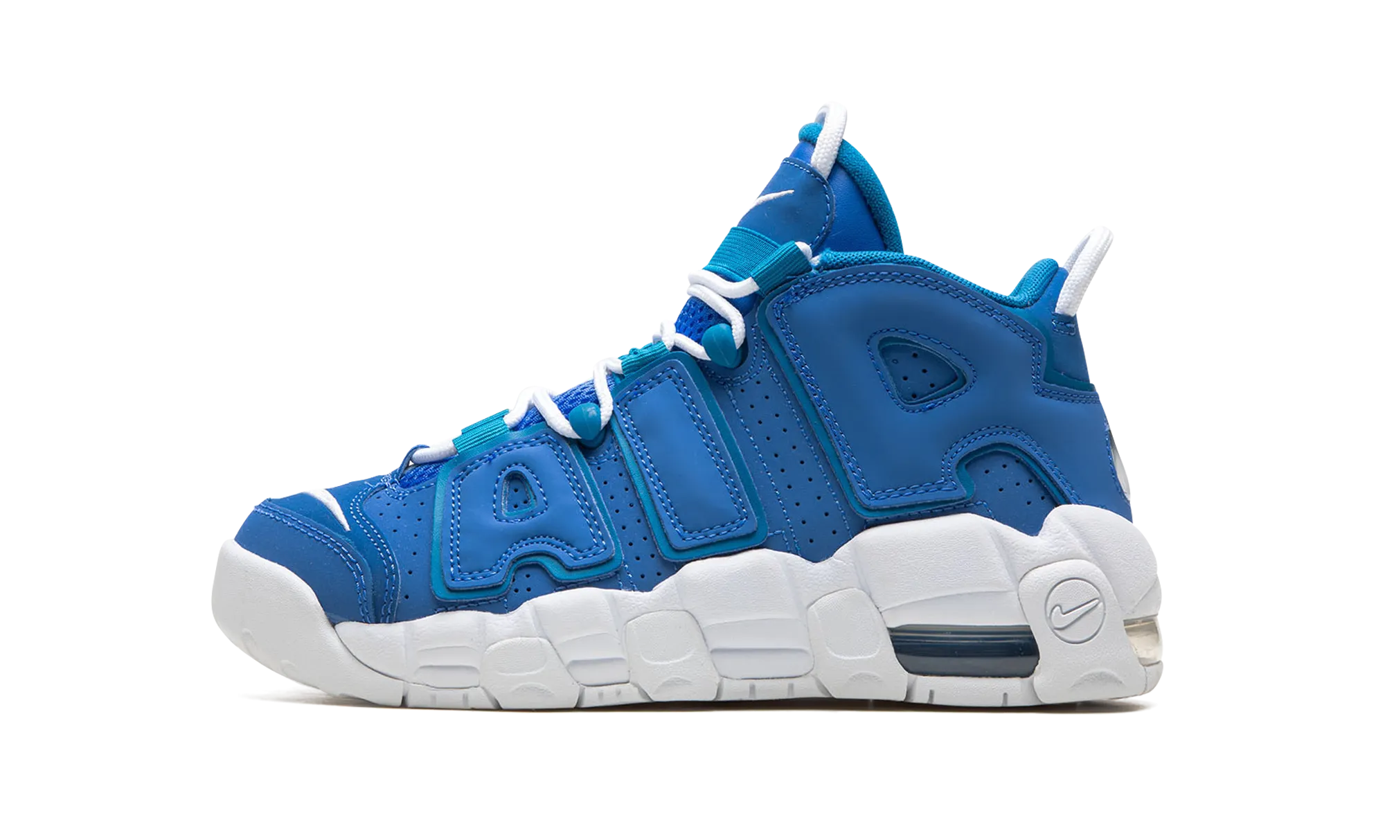 Air More Uptempo GS "Blue / White" Nike Grade School shoes
