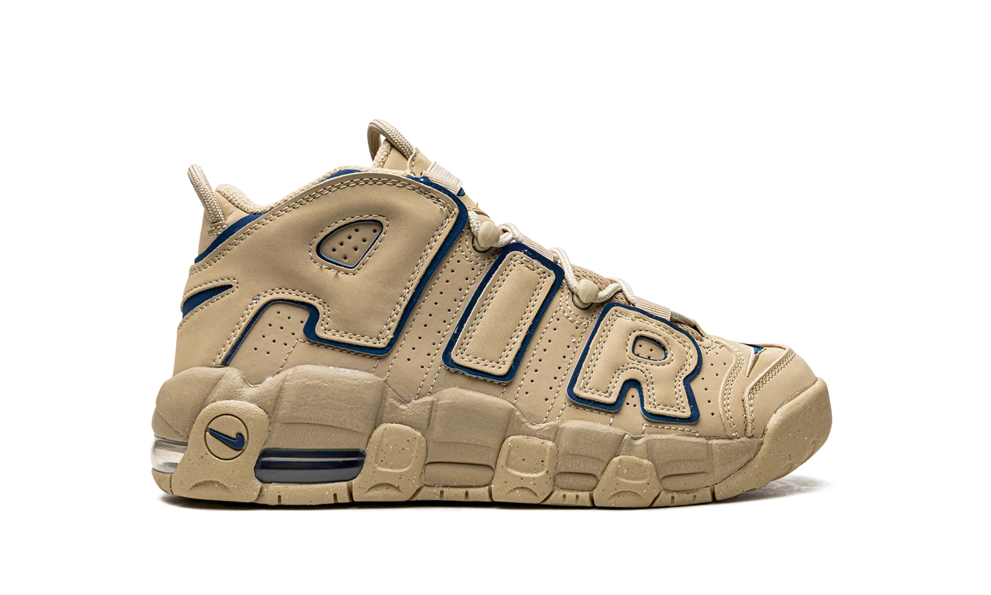 Air More Uptempo GS "Limestone Valerian Blue" nike grade school kids sneakers