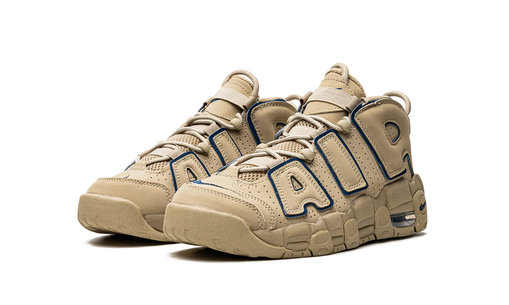 Air More Uptempo GS "Limestone Valerian Blue" nike grade school kids sneakers