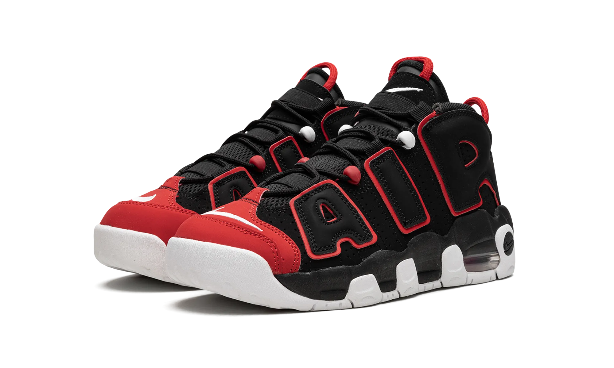 Air More Uptempo GS "Red Toe" nike school-ready sneakers