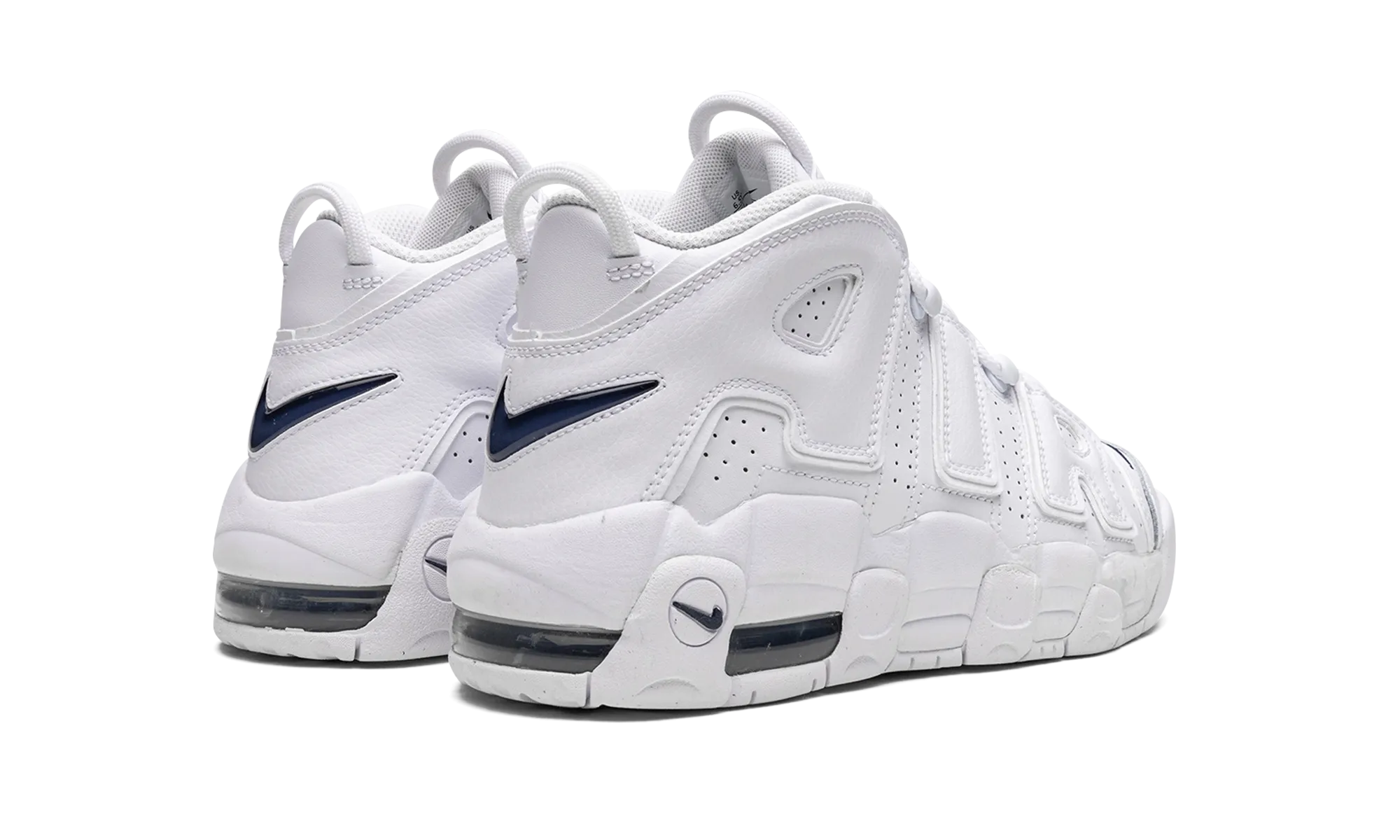 AIR MORE UPTEMPO GS "White / Navy" nike school-ready sneakers