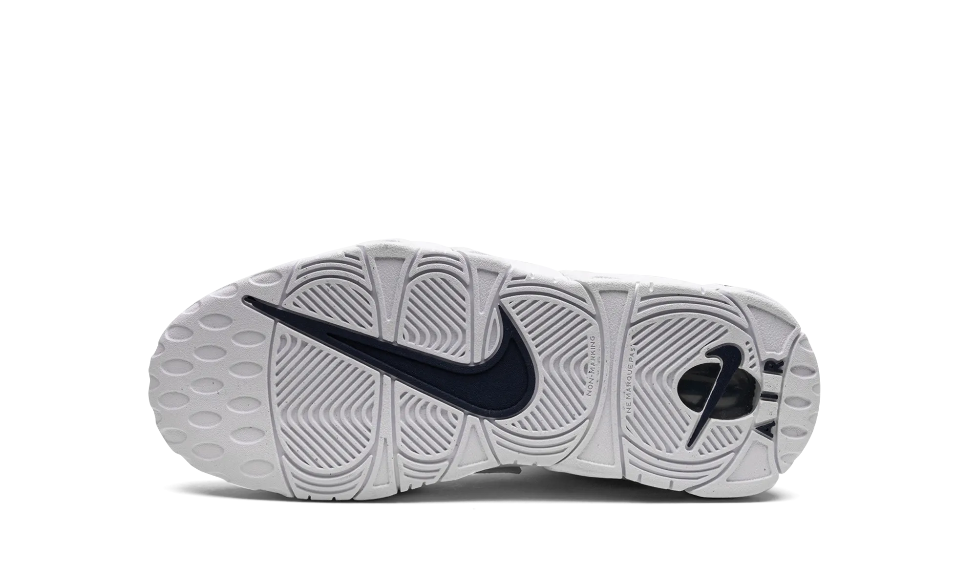 AIR MORE UPTEMPO GS "White / Navy" nike school-ready sneakers