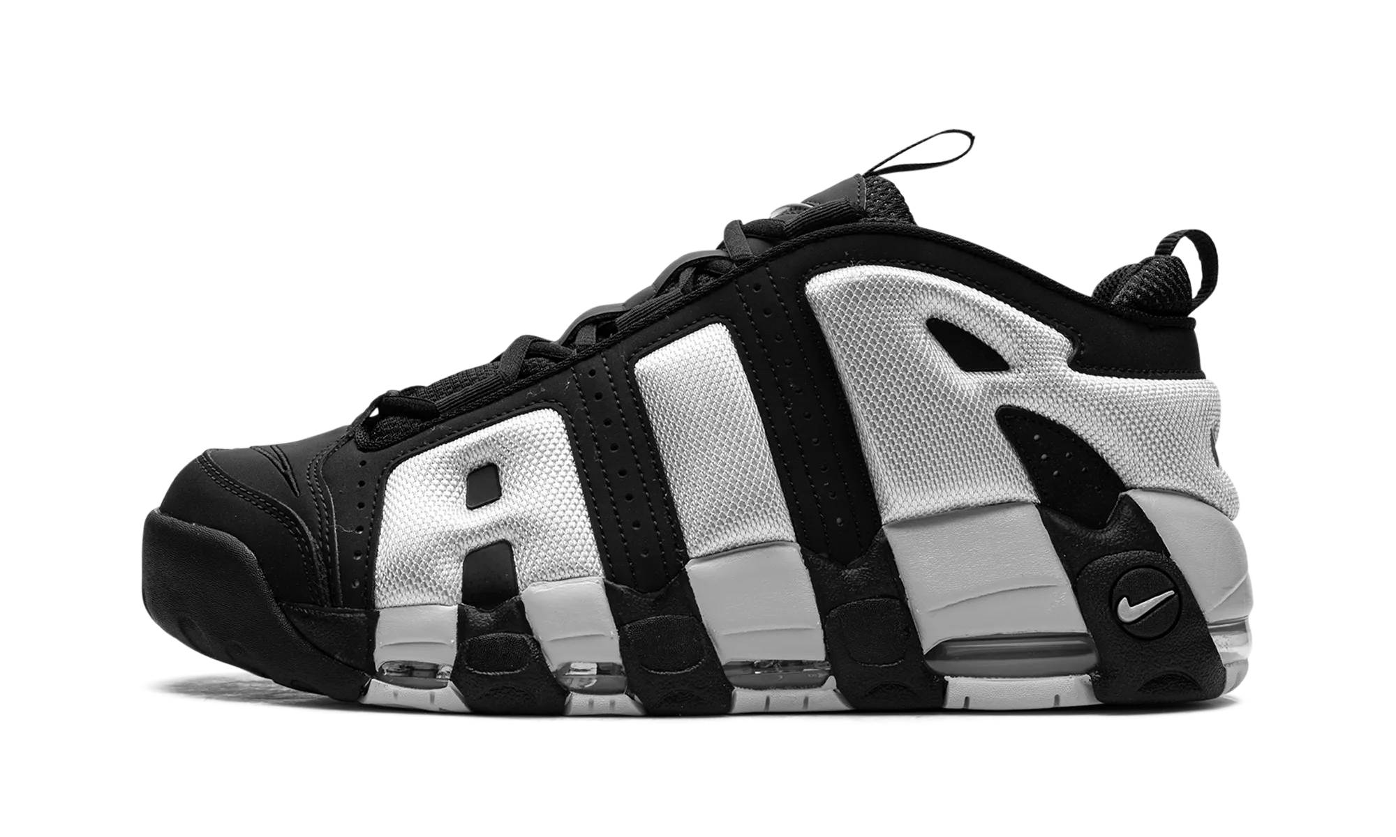 Air More Uptempo Low "Black Photon Dust" Nike Mens shoes