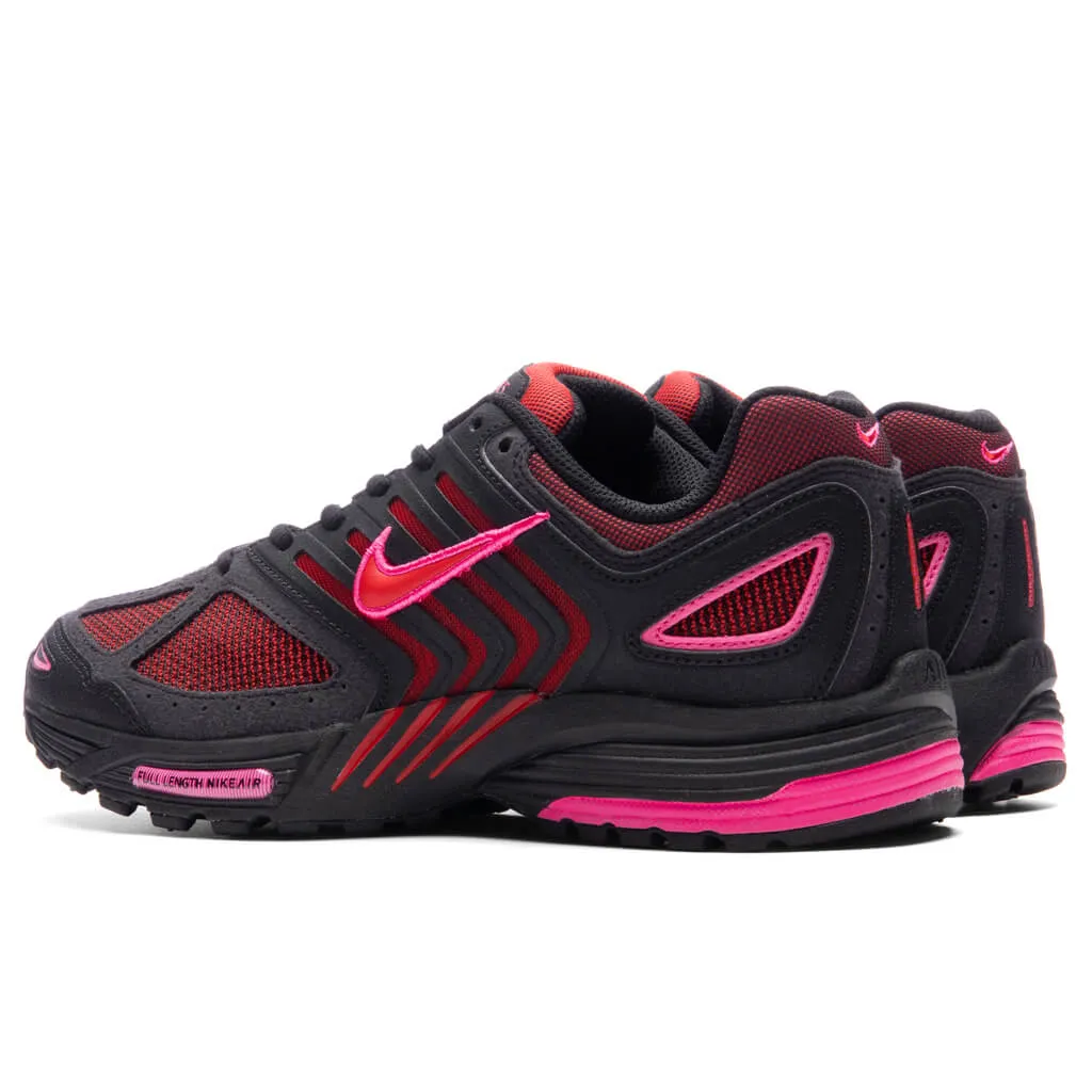 Air Pegasus 2K5 - Black/Fire Red/Fierce Pink Nike Bold Logo Sneakers