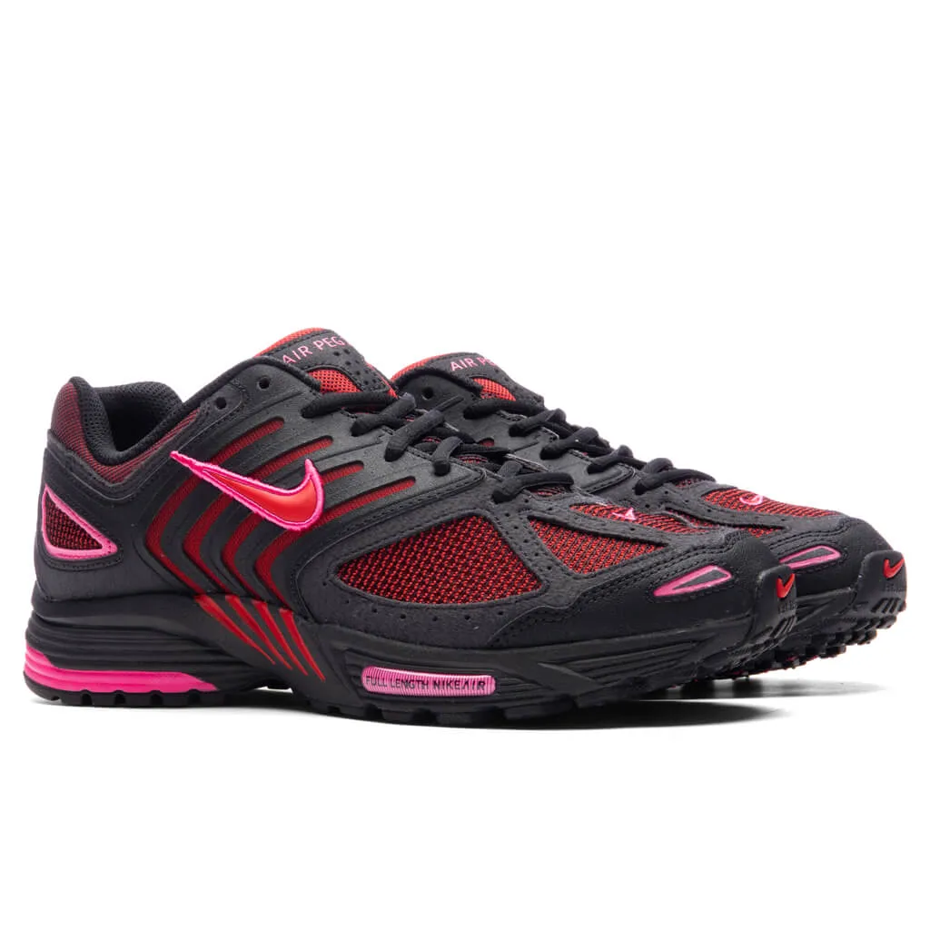 Air Pegasus 2K5 - Black/Fire Red/Fierce Pink Nike Bold Logo Sneakers