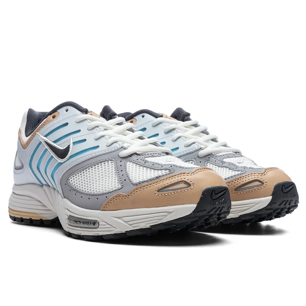 Air Pegasus 2K5 - Sail/Anthracite/Phantom/Aquarius Blue Nike Bold Logo Sneakers