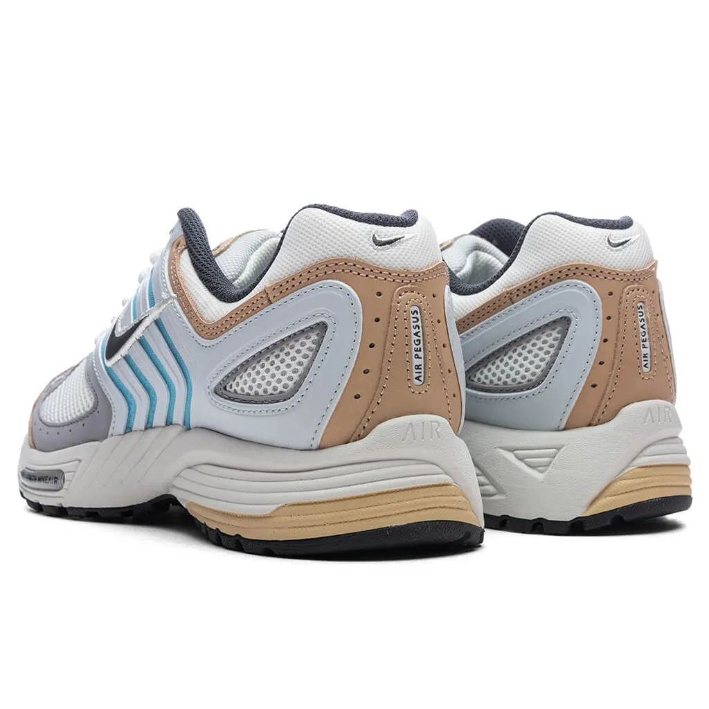 Air Pegasus 2K5 - Sail/Anthracite/Phantom/Aquarius Blue Nike Bold Logo Sneakers