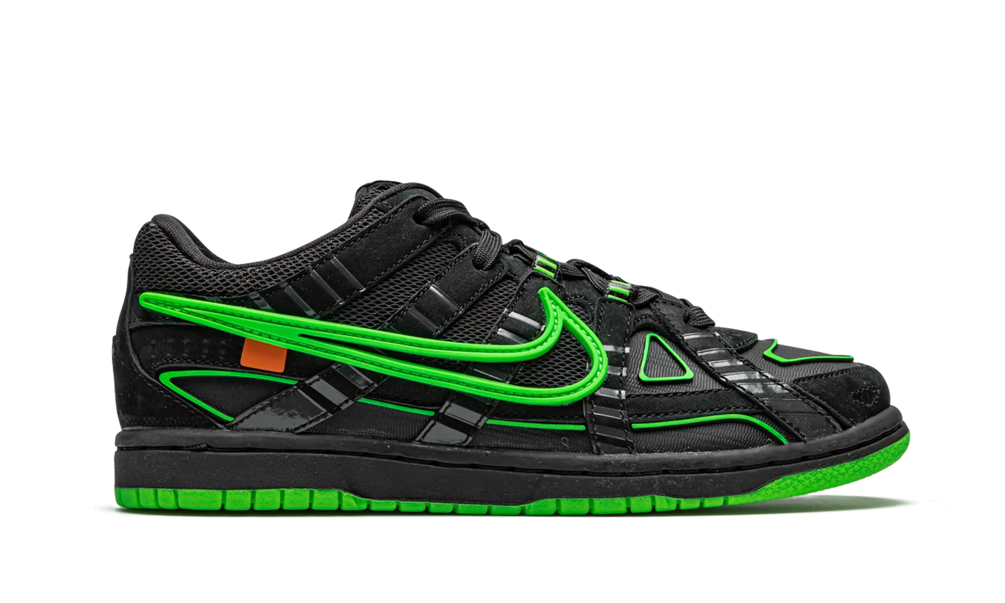Air Rubber Dunk PS "Off-White - Green Strike" nike preschool slip-on sneakers