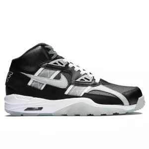 Air Trainer SC High - Black/Light Smoke Grey/Cool Grey Nike fashion sneakers with bold branding