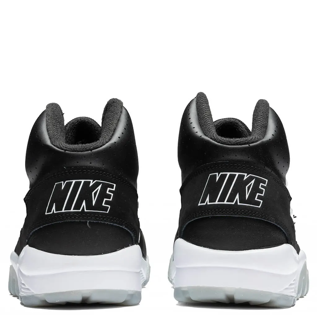 Air Trainer SC High - Black/Light Smoke Grey/Cool Grey Nike Bold Logo Sneakers