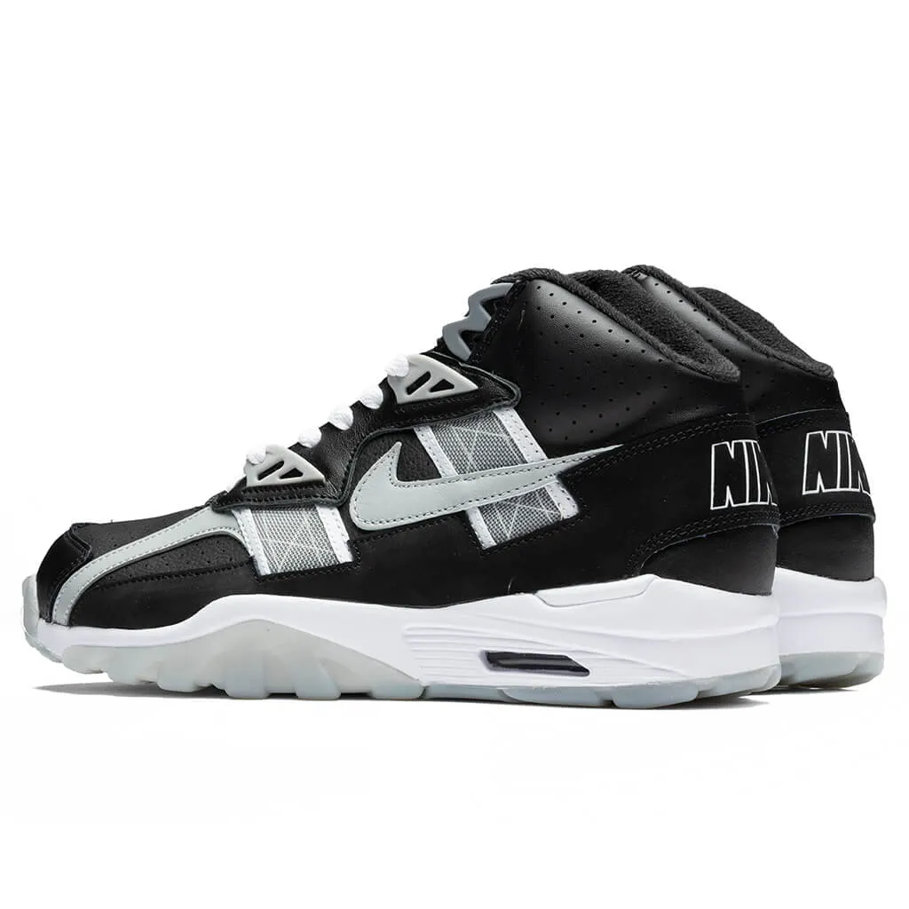 Air Trainer SC High - Black/Light Smoke Grey/Cool Grey Nike Bold Logo Sneakers