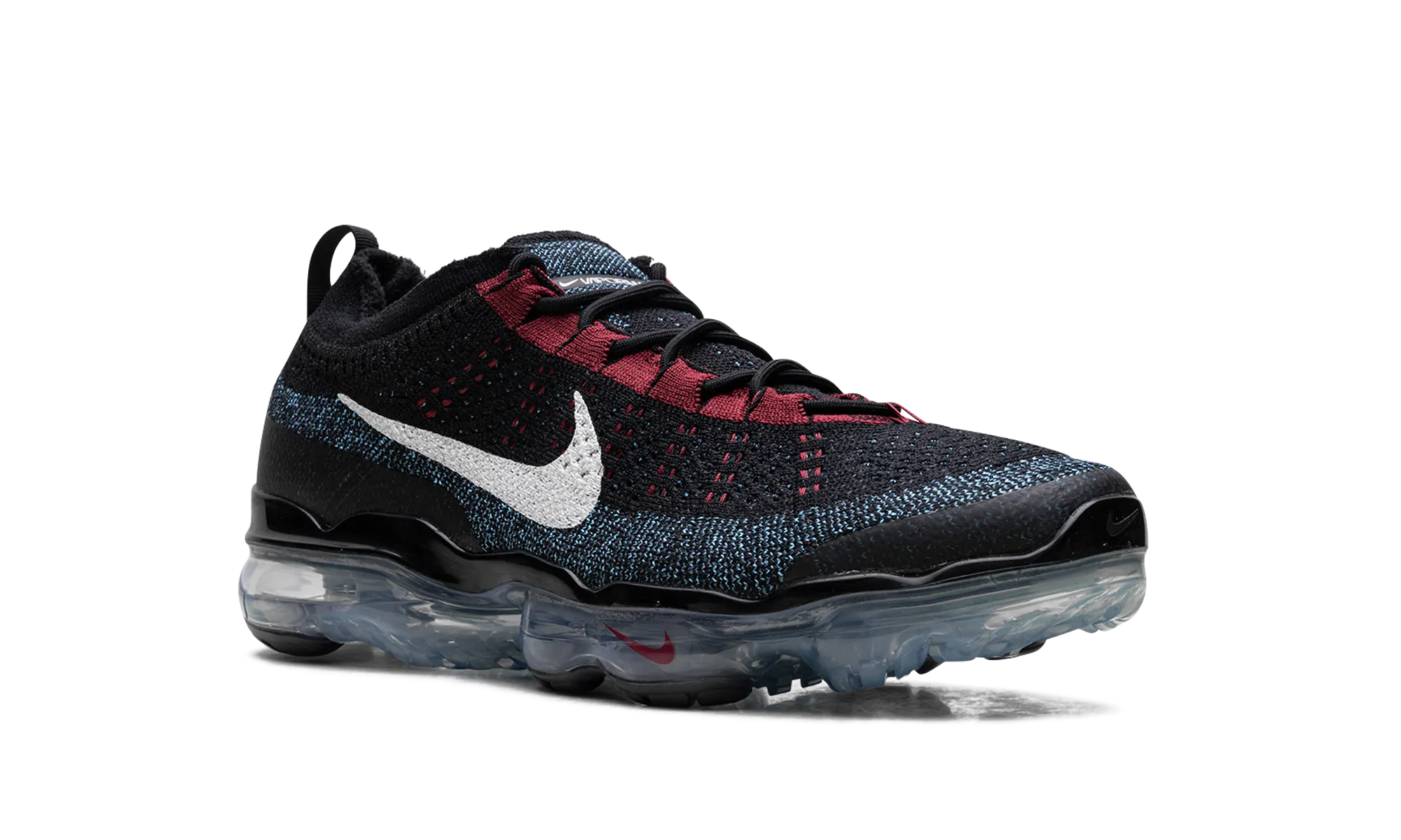 Air VaporMax 2023 Flyknit "Black Red Universtiy Blue" nike mens sport sneakers