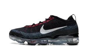 Air VaporMax 2023 Flyknit "Black Red Universtiy Blue" Nike Mens shoes