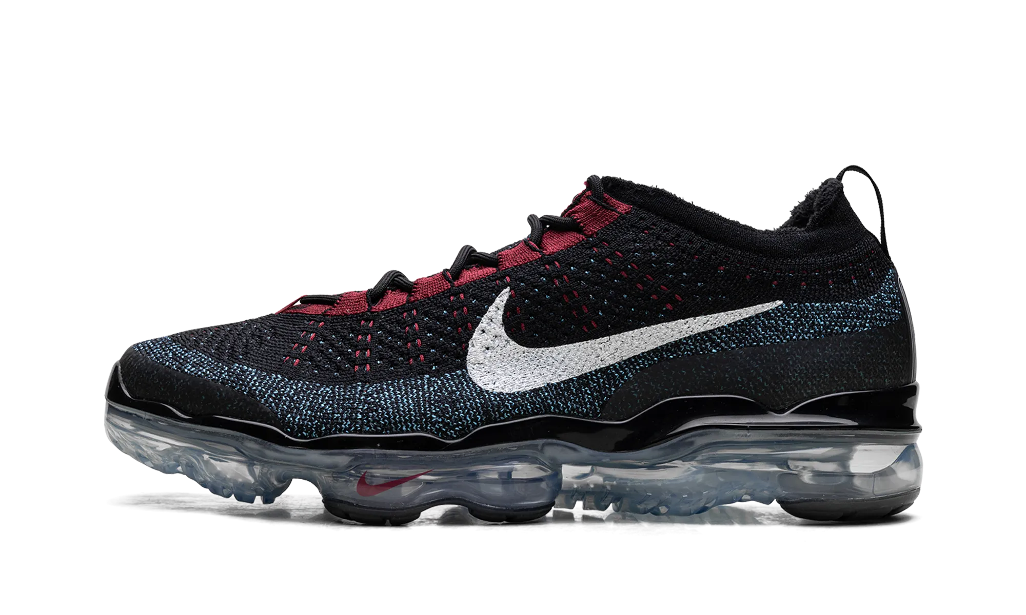 Air VaporMax 2023 Flyknit "Black Red Universtiy Blue" Nike Mens shoes