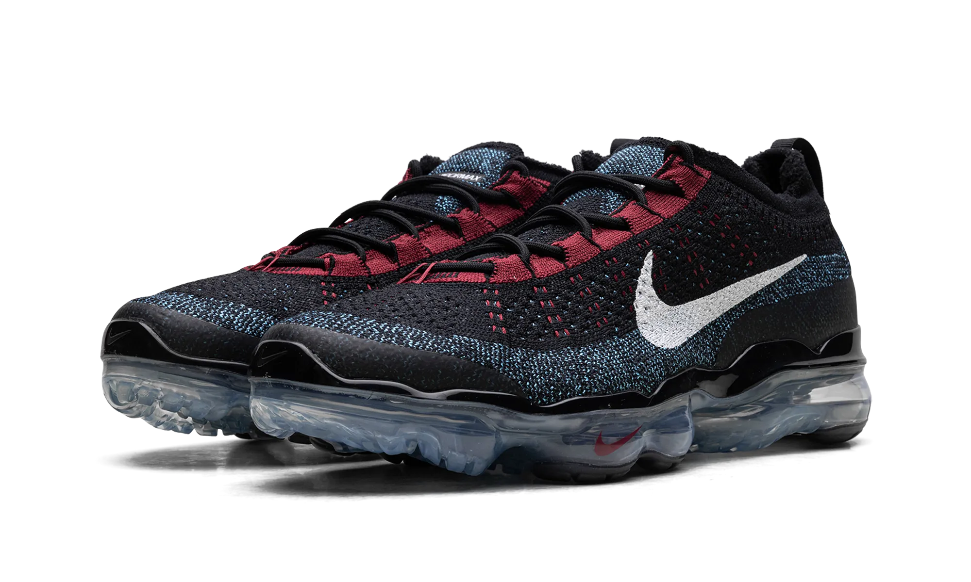 Air VaporMax 2023 Flyknit "Black Red Universtiy Blue" nike mens sport sneakers