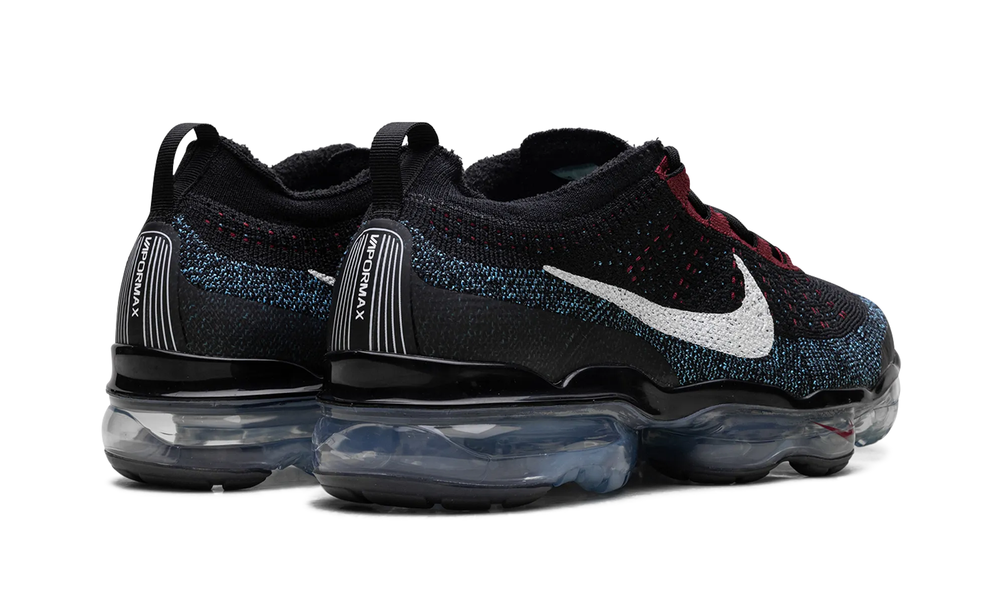 Air VaporMax 2023 Flyknit "Black Red Universtiy Blue" nike mens sport sneakers