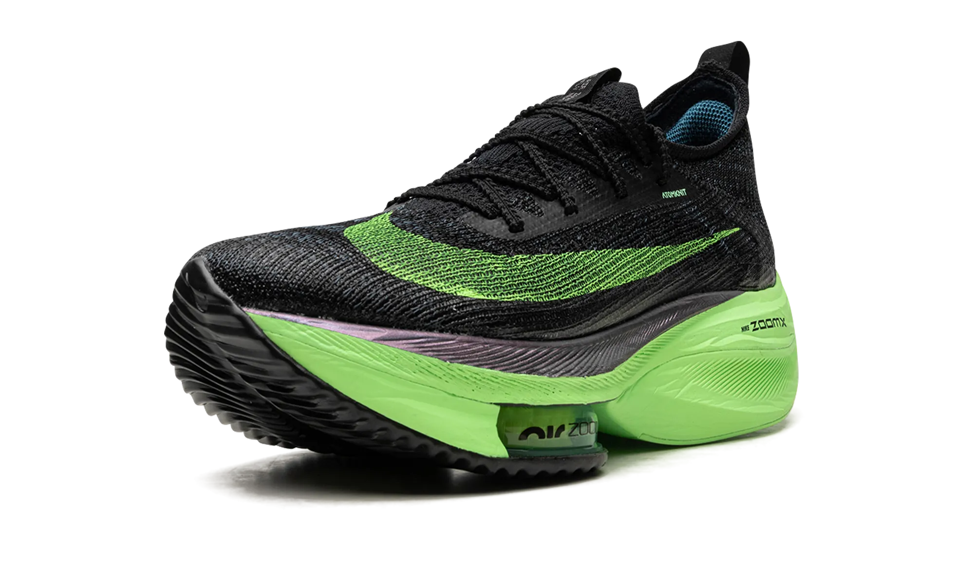 AIR ZOOM ALPHAFLY NEXT% WMNS "Black / Electric Green" nike stylish womens footwear