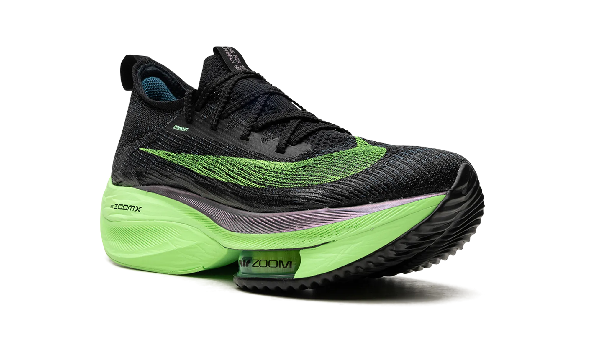 AIR ZOOM ALPHAFLY NEXT% WMNS "Black / Electric Green" nike stylish womens footwear