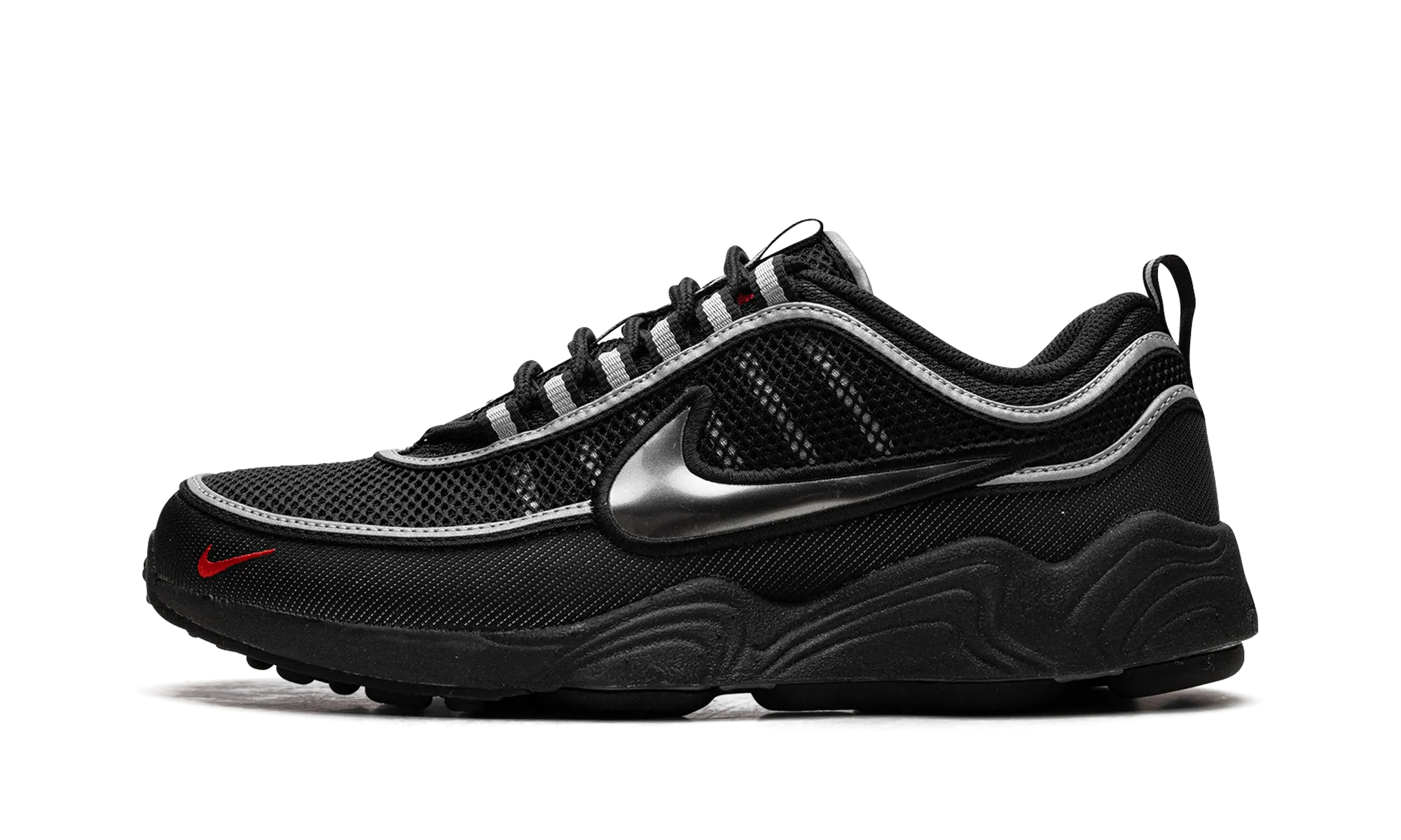 Air Zoom Spiridon "Black / Metallic Silver" Nike Mens shoes