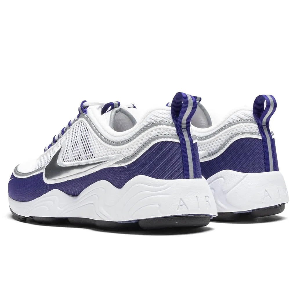 Air Zoom Spiridon SP - White/Metallic Silver/Light Concord Nike Lightweight Everyday Shoes