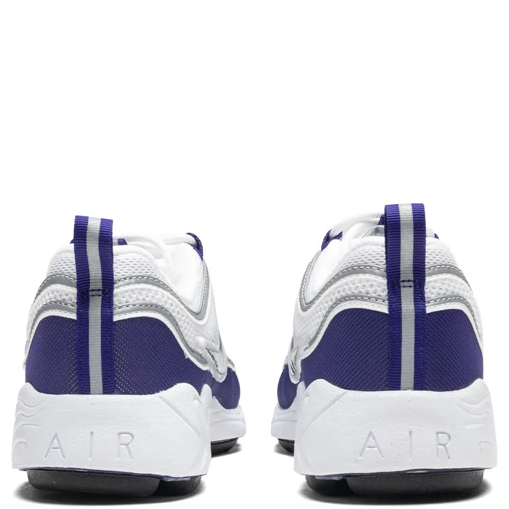 Air Zoom Spiridon SP - White/Metallic Silver/Light Concord Nike Lightweight Everyday Shoes