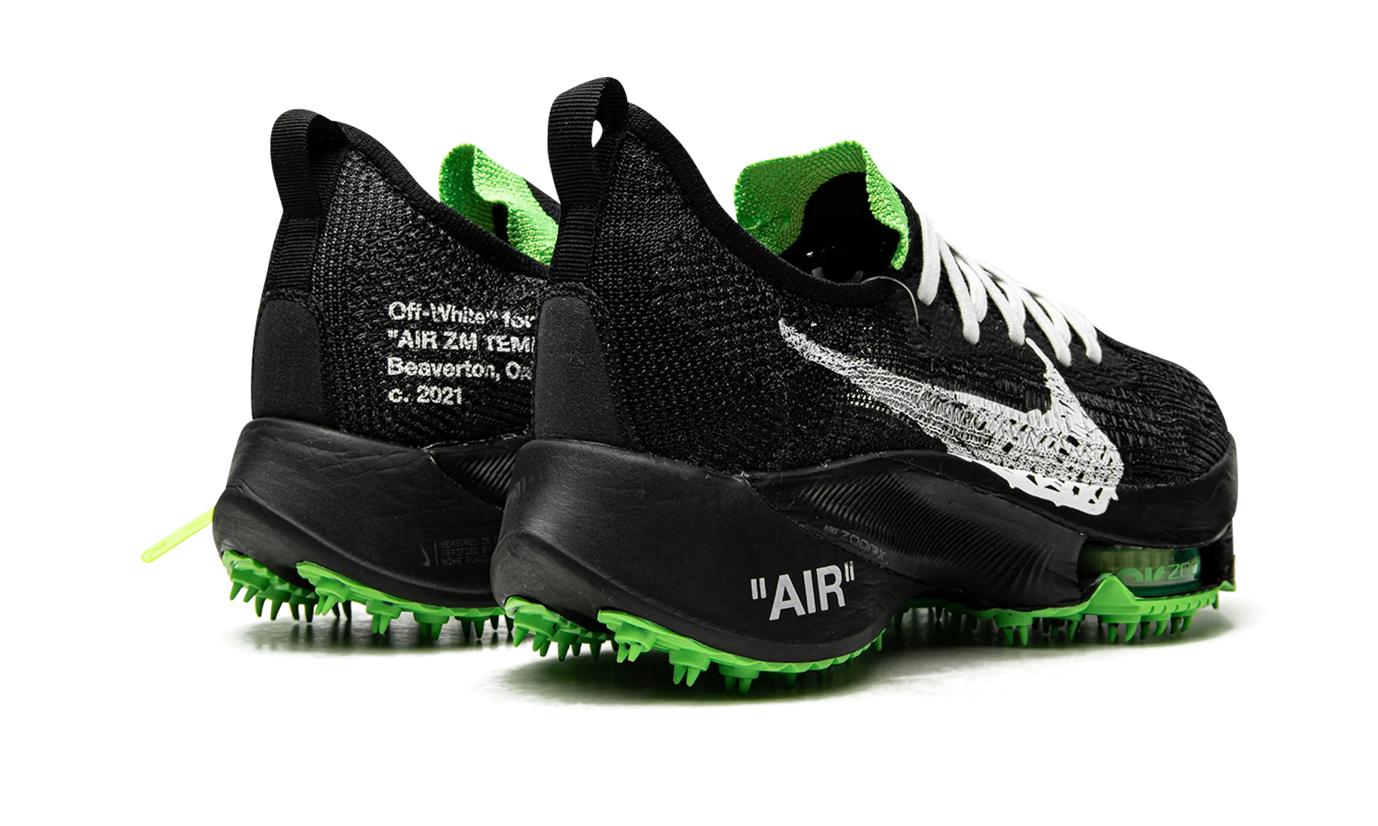 Air Zoom Tempo NEXT% "Off-White - Scream Green" nike everyday mens shoes