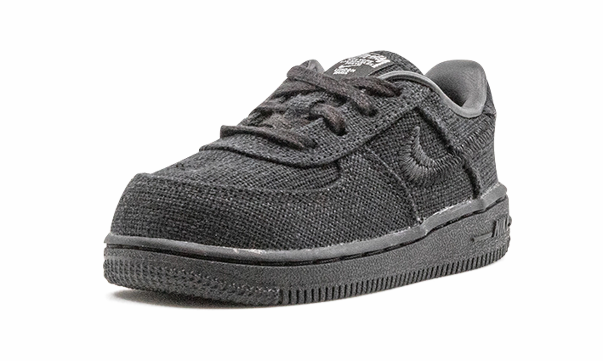 Air Force 1 Low TD "Stussy - Black" nike toddler soft shoes