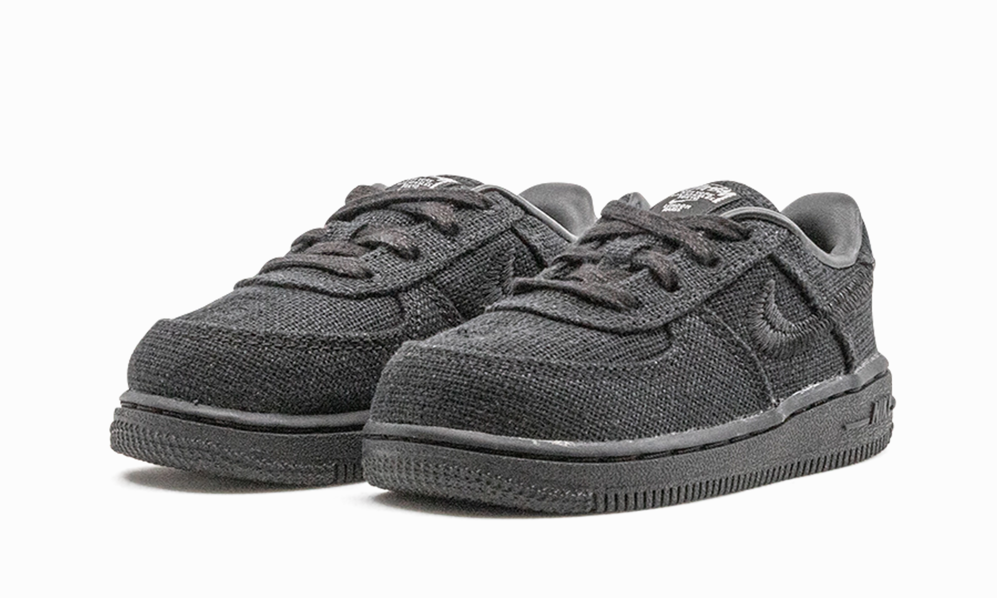 Air Force 1 Low TD "Stussy - Black" nike toddler soft shoes