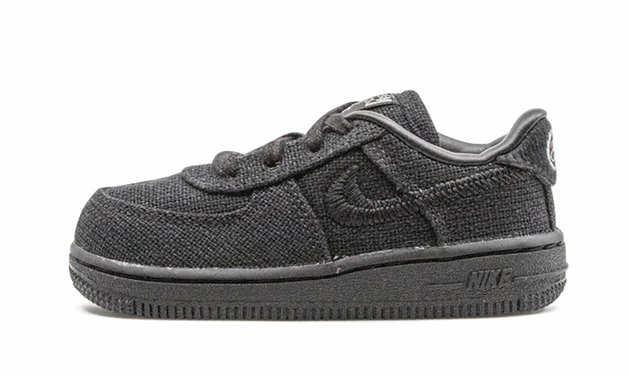 Air Force 1 Low TD "Stussy - Black" nike toddler soft shoes