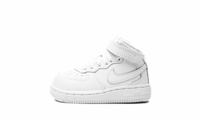 Air Force 1 Mid TD "White on White" Nike Toddler shoes