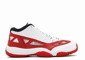 Air Jordan 11 Retro Low IE White Gym Red Complete Air Jordan series in high quality